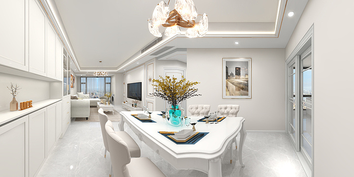 肆月空间设计-幸福里2-2-203-装修设计方案