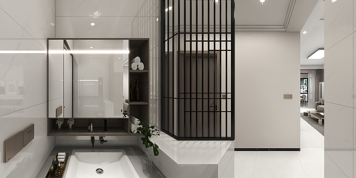 桂之皖设计-南兴·盛世名门-双眼皮-装修设计方案