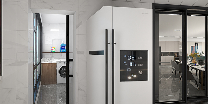 七月装饰设计部-汇川区·上海路·领地·阑台府1-404效果图-装修设计方案