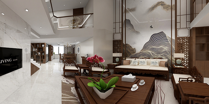 李佳丰-B2-5-2-501覃先生家中式-装修设计方案