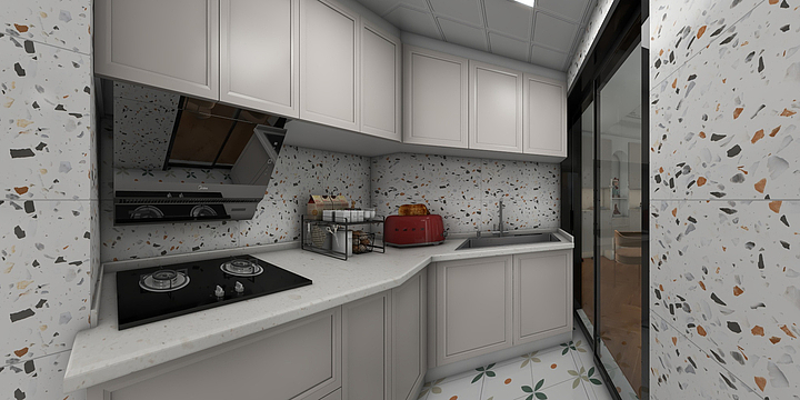 设计师老蔡-敏捷三期寇姐法式-装修设计方案