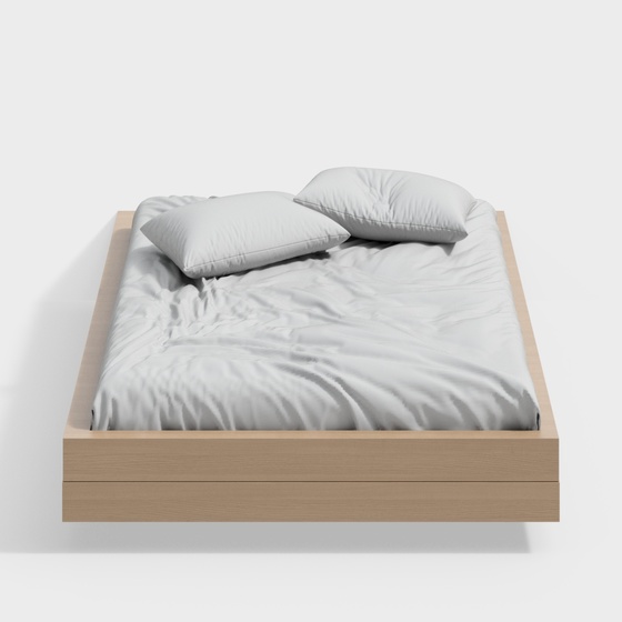Modern simple invisible bed
