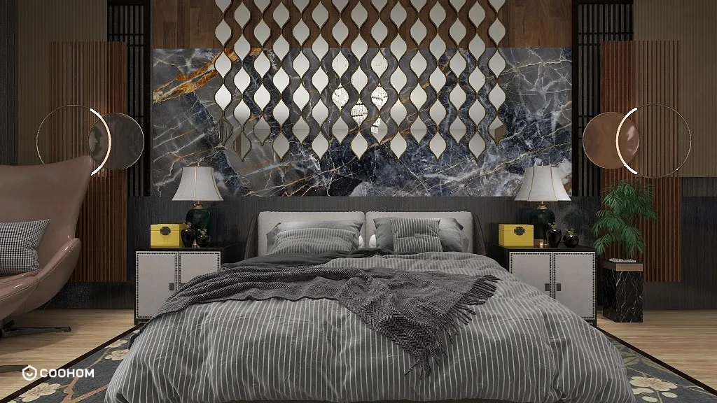 Little Vixen的装修设计方案:Contemporary Bedroom