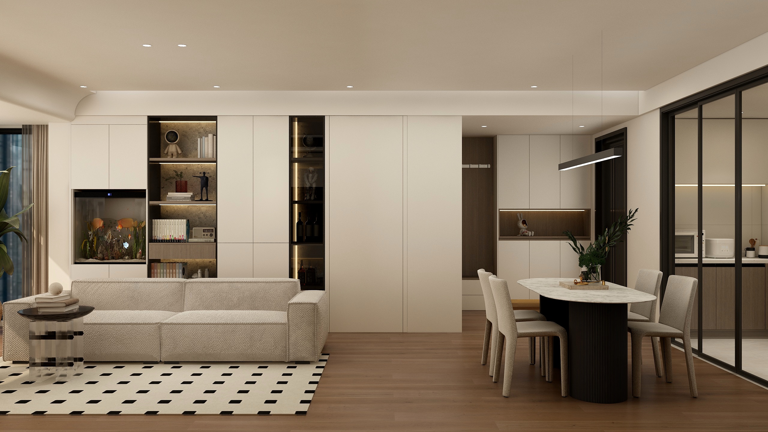 全案设计DD-印江州129㎡3室-装修设计方案