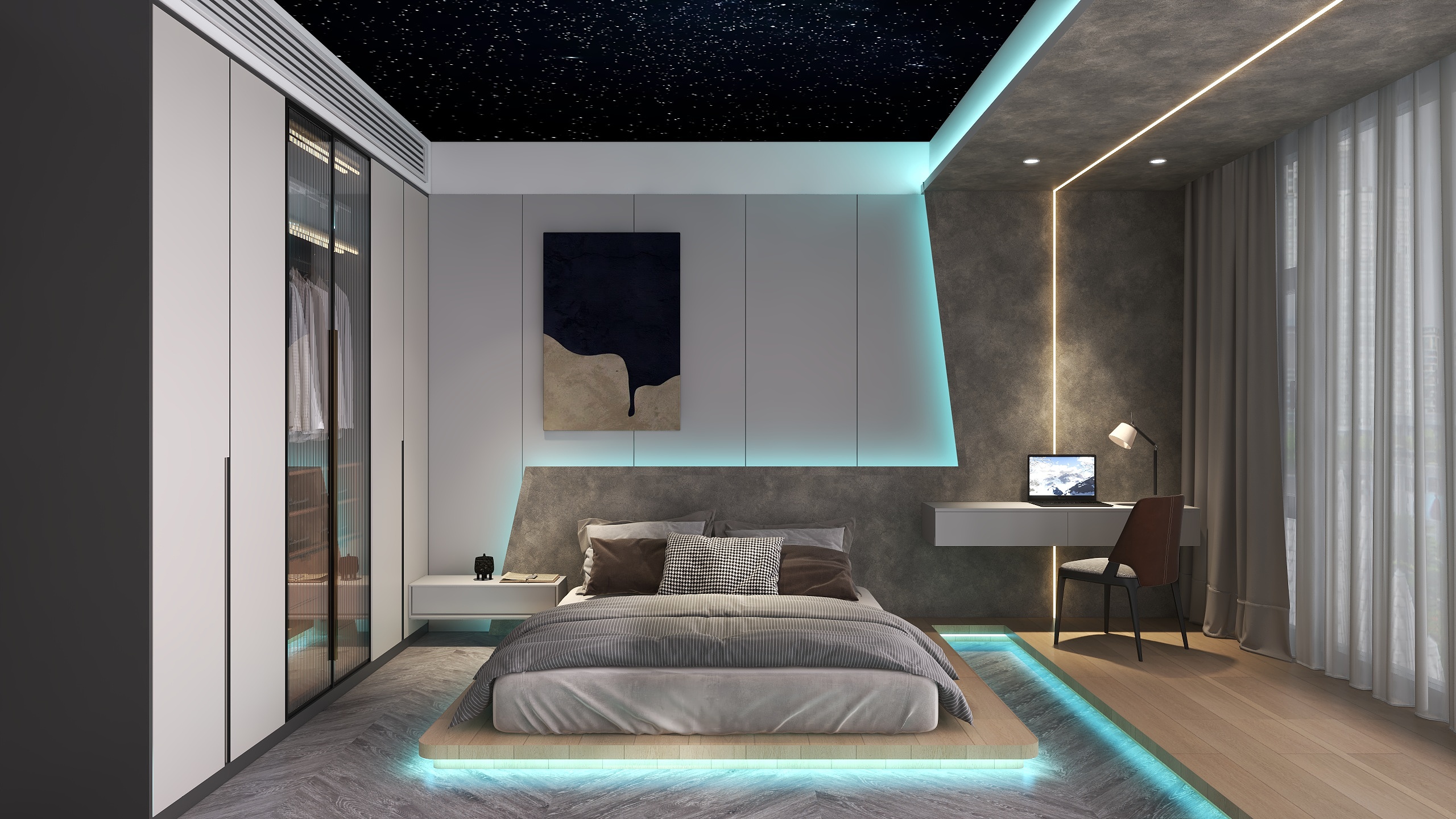 李梦园y-星空顶-装修设计方案