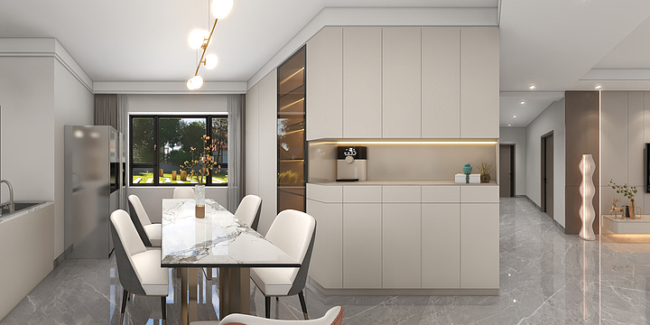 离忧设计-君悦府180-装修设计方案