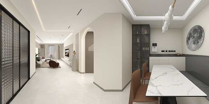 Exilekiss-绿洲尚城-装修设计方案