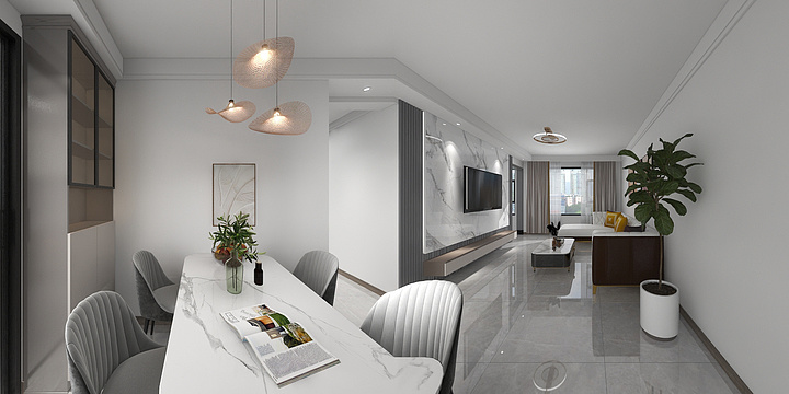 风水前置设计师王宁-中欧国际B477区3-1-1201-装修设计方案