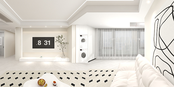 首席家装设计大师-新城壹品3-401（奶油原木风）修改-装修设计方案