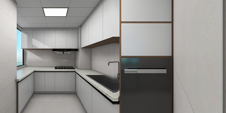 设计师王丽影-金屋一区12-1-2602奶油风-装修设计方案