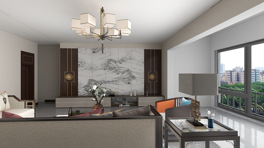 弥渡宏洲装饰-逸和苑-装修设计方案