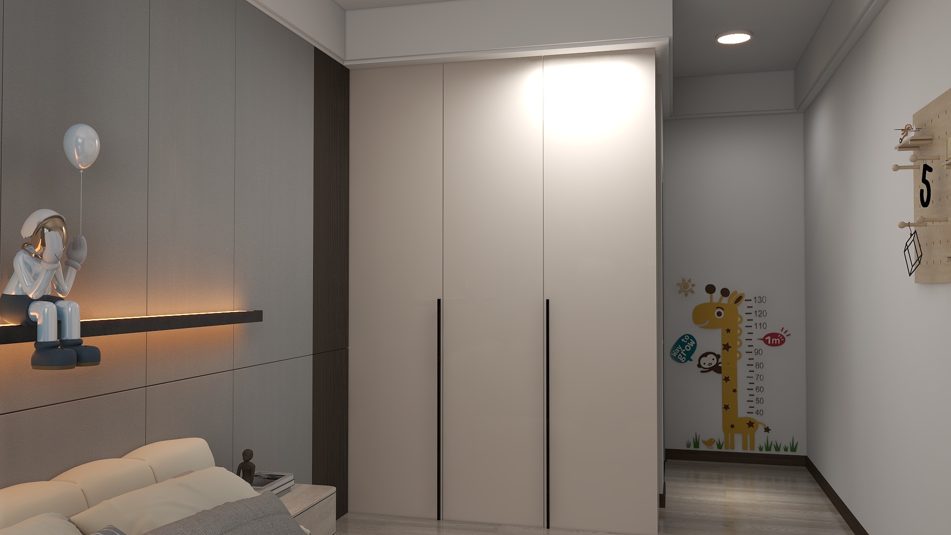 佳邦符星-133㎡4室装修效果图