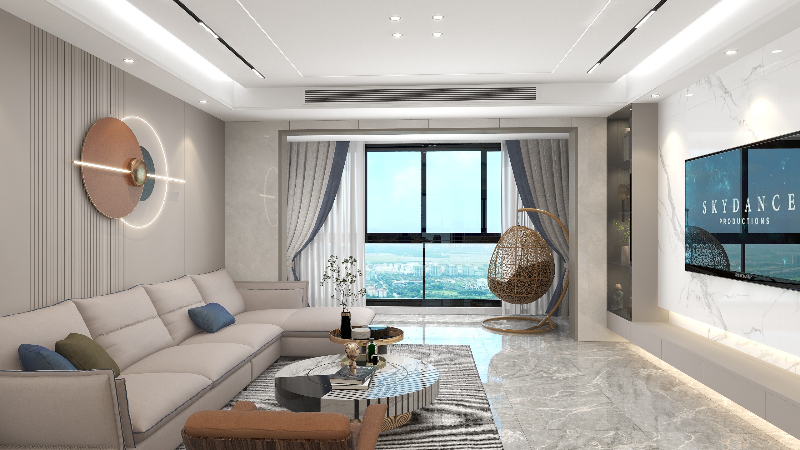 大熊-设计-中央城-装修设计方案