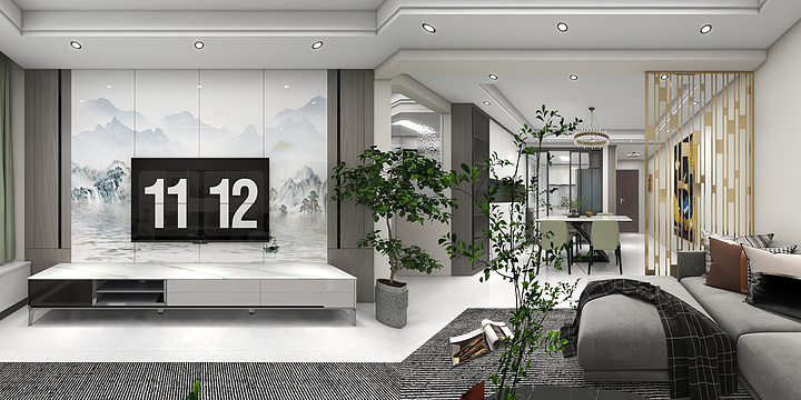 张掖市品创设计.-御龙湾25-3-1601-装修设计方案