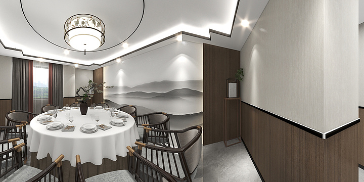 胡小辉-龟山食堂-装修设计方案