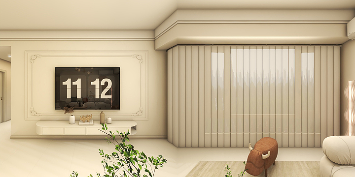 浮生顾影-CHING--柏悦湾51-1-201-装修设计方案