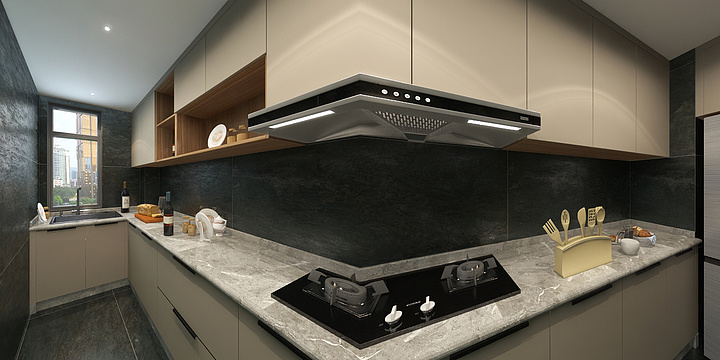 设计师刘飞-半坡村1号楼2单元22层-装修设计方案