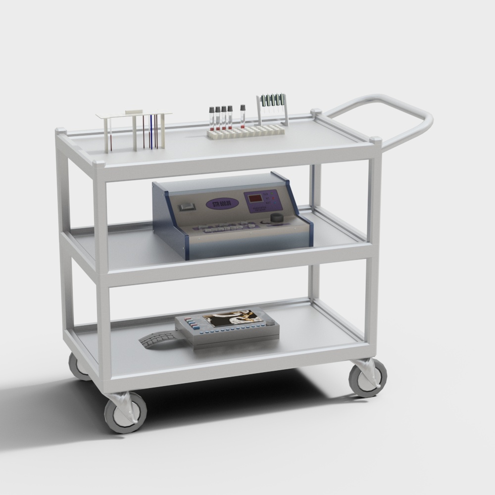 医疗推车3D模型