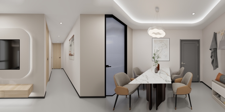 设计____-白桦林公寓2室两厅单卫79平米-装修设计方案