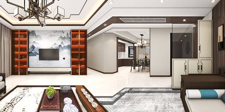 暗香盈岫-半山央著129-副本3-装修设计方案