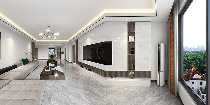 效果图表现I-帝博湾-装修设计方案