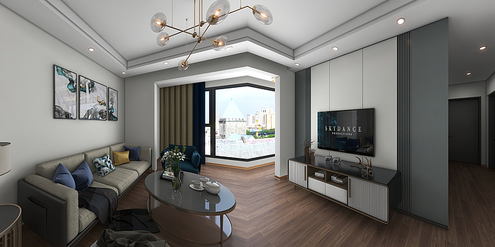 时光流逝设计-云城尚品A3栋二单元1405号-装修设计方案