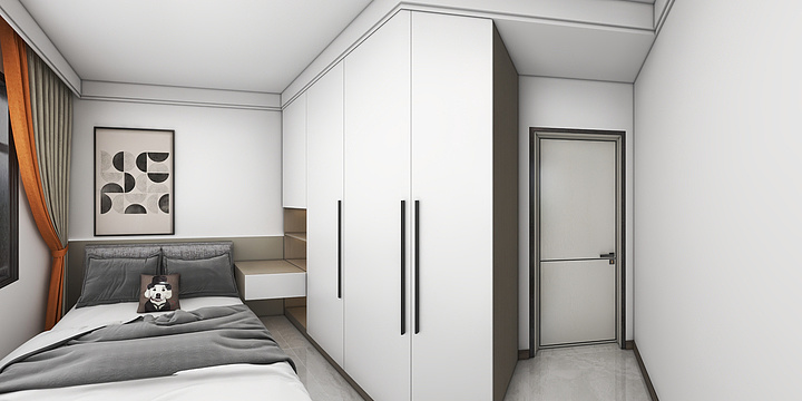 万旭装饰设计-双龙悦府6-1-1501-装修设计方案