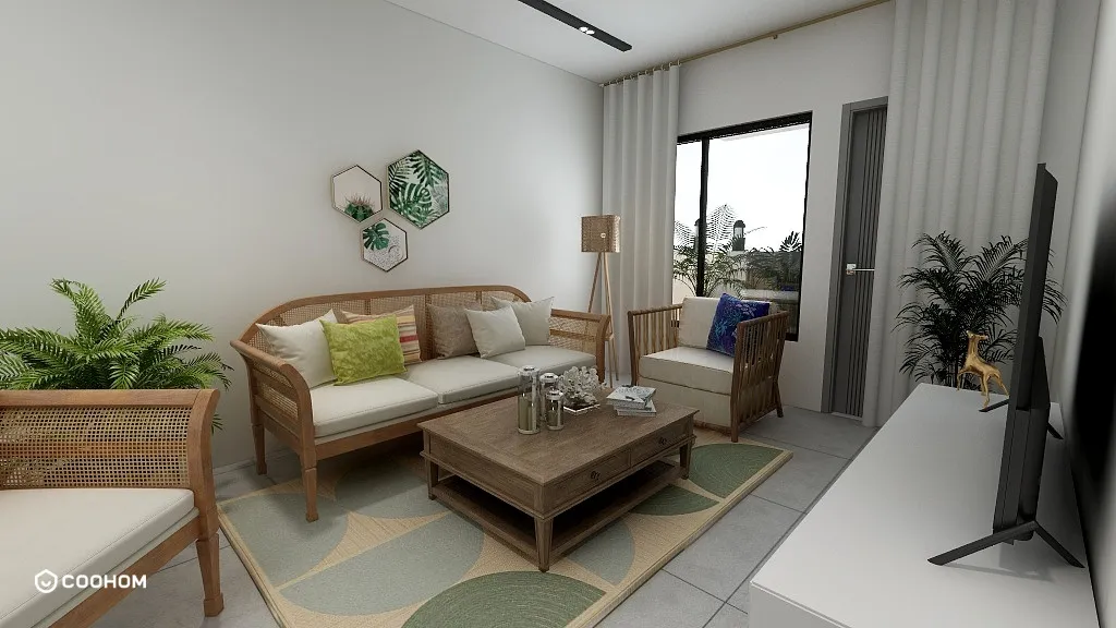 Rama Interiors 的装修设计方案:Living Room/Drawing Room