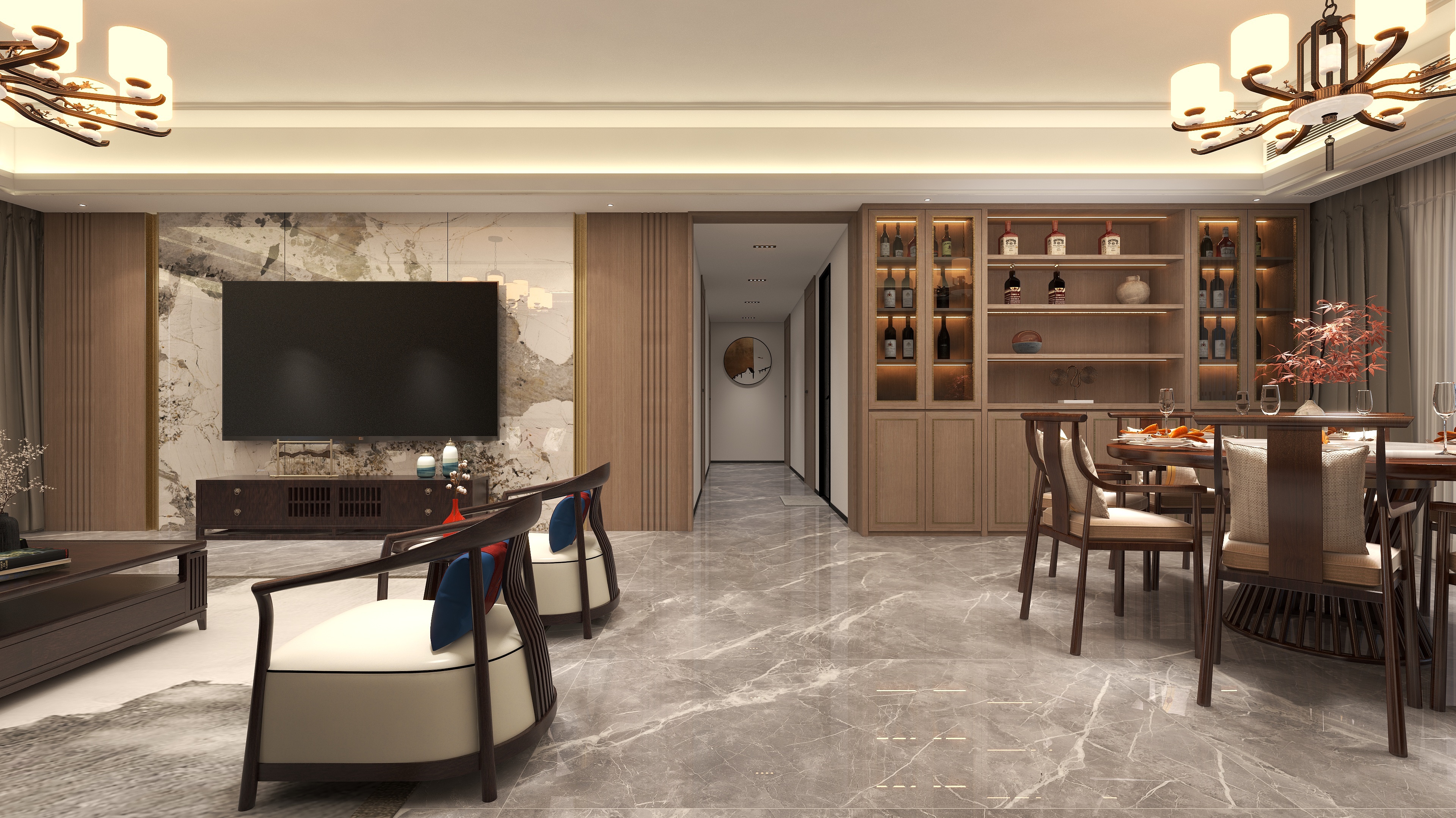 阿桂..咨询详看下信息-九里怡园137㎡3室装修效果图