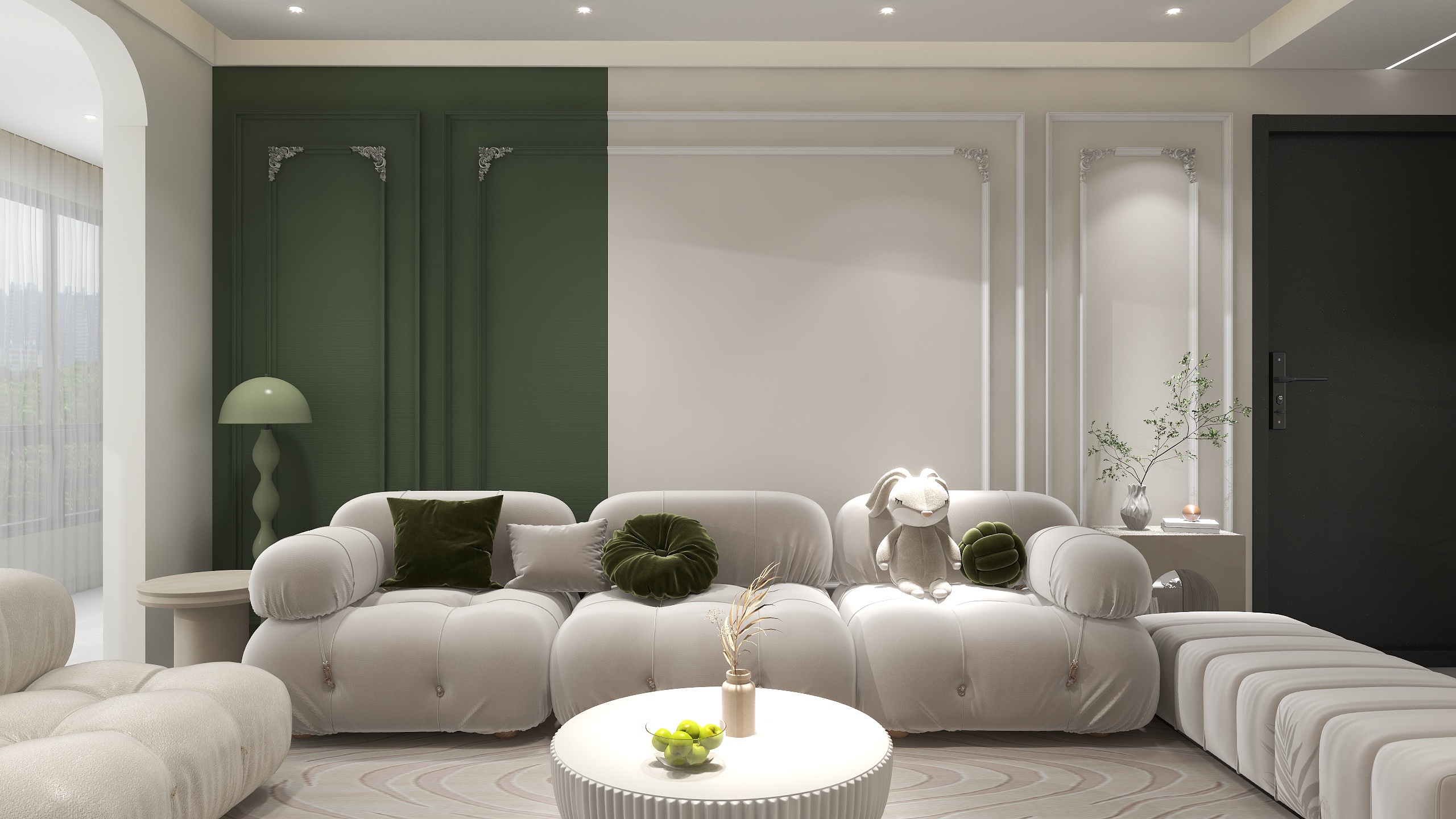 楚君河设计师-127㎡3室-装修设计方案