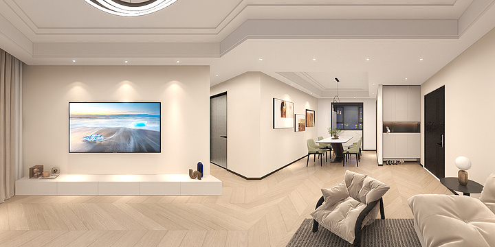 关镇铨设计--131平方案1-装修设计方案