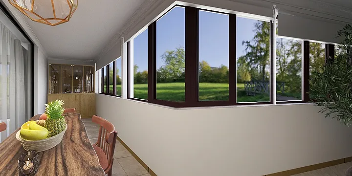 Pabla Cruz的装修设计方案:Mueble Vitrina para espacio de terraza interior