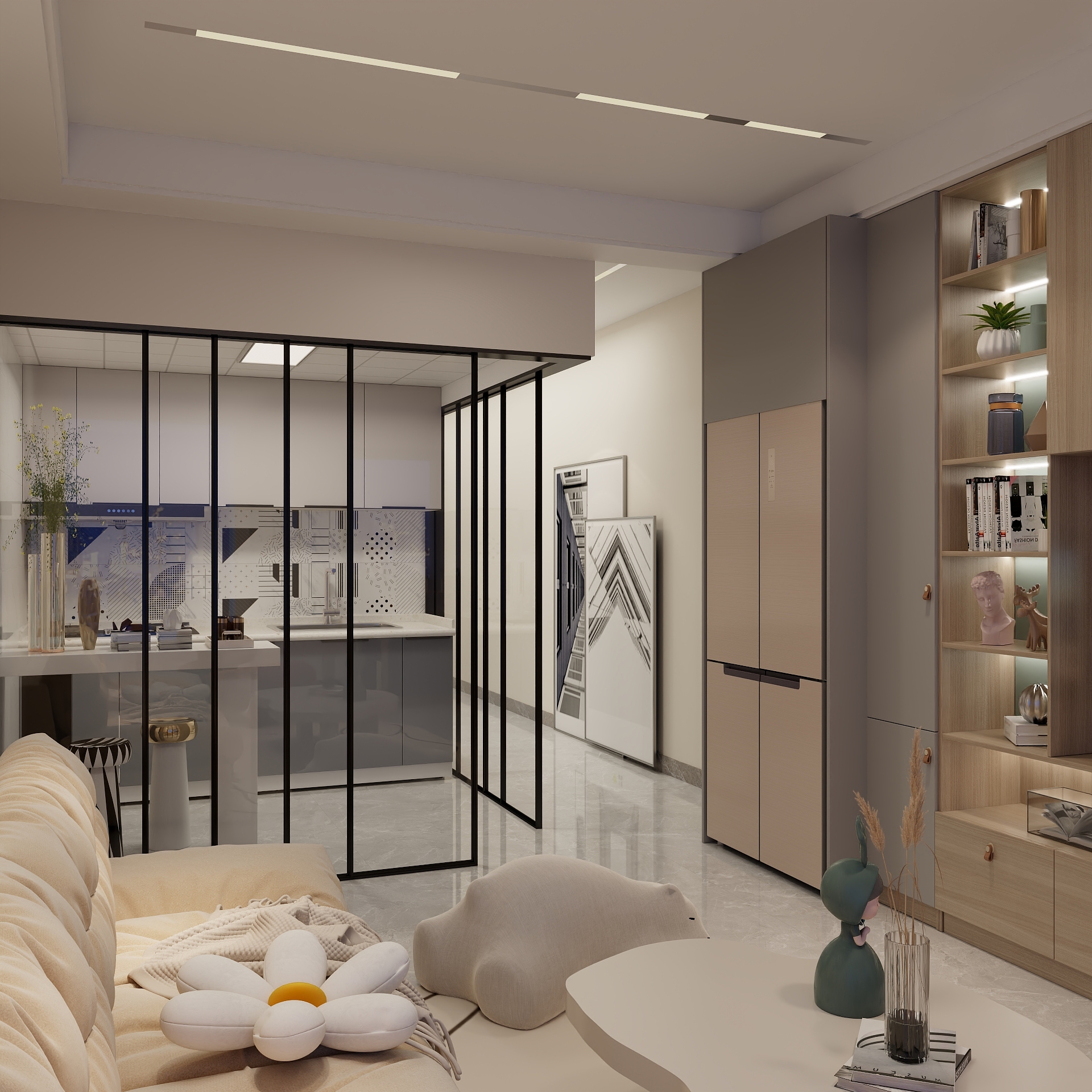 一张佛陀-麒琪雅居-装修设计方案