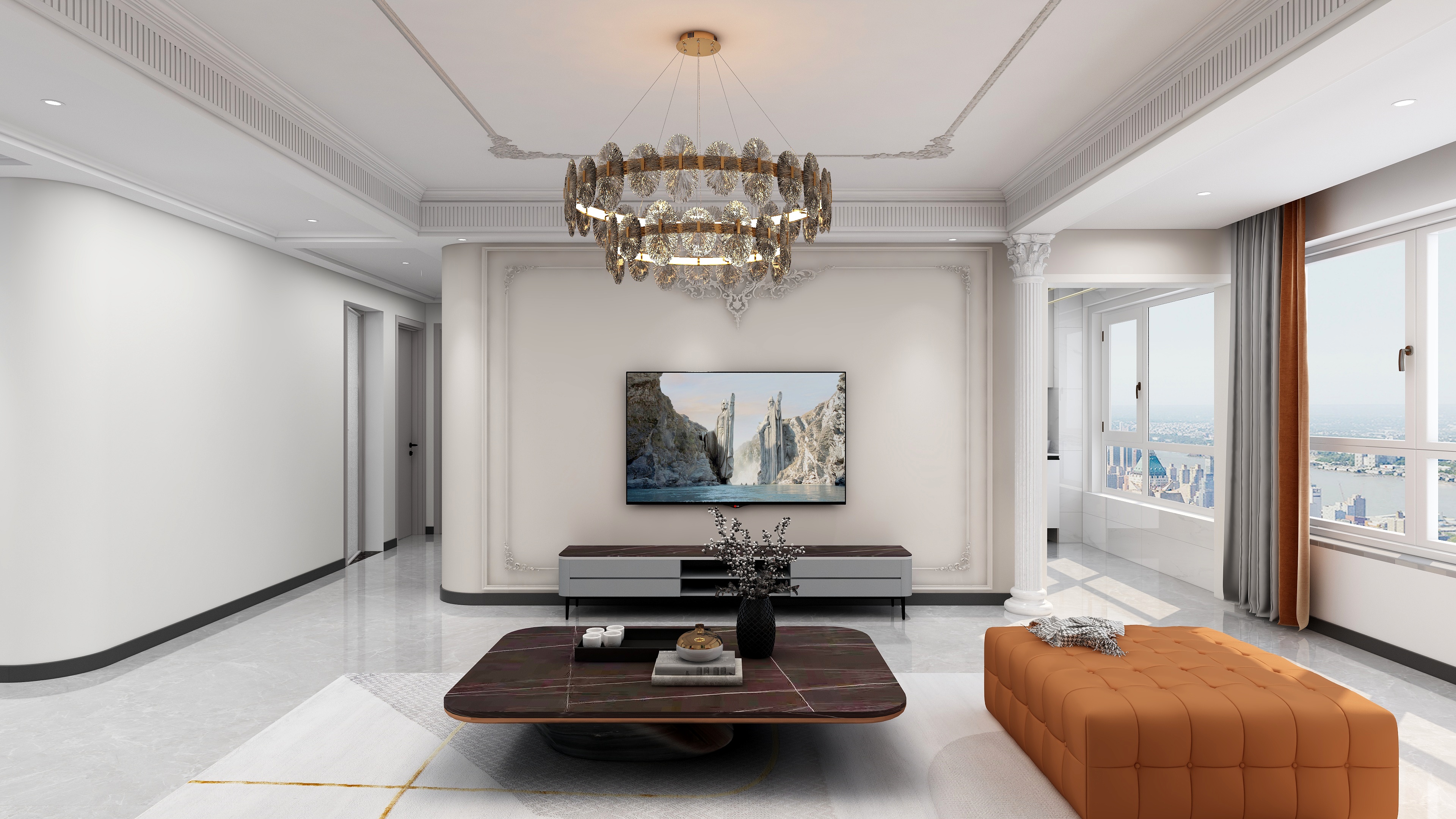 A设计师阿浩-简法·中南樾府147装修效果图