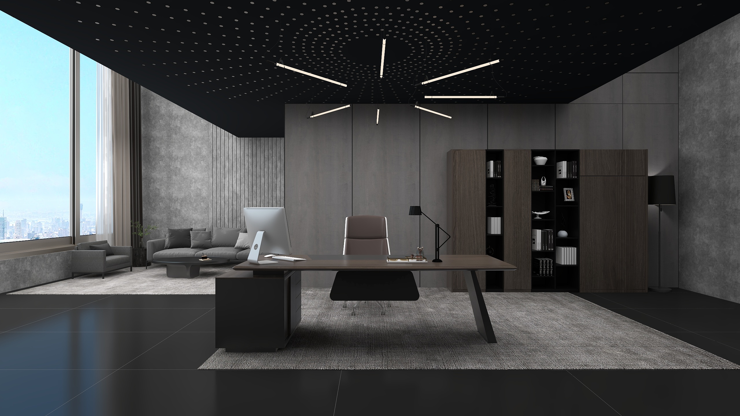 齐小北-2022|ZD主管办公室-装修设计方案