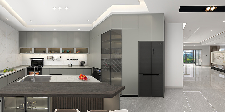 北京顺义科凡定制-北石槽自建房 卧室衣柜-装修设计方案