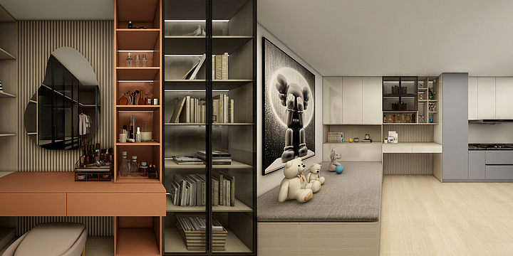 永不言弃alb-总部展厅-装修设计方案