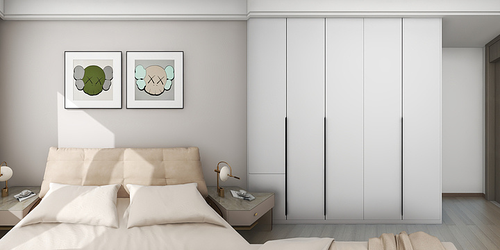 俏美时代装饰-时代家园2-4-401-装修设计方案