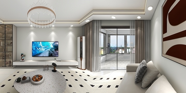 住宅设计师青荷-装饰182-餐厅岛台-装修设计方案