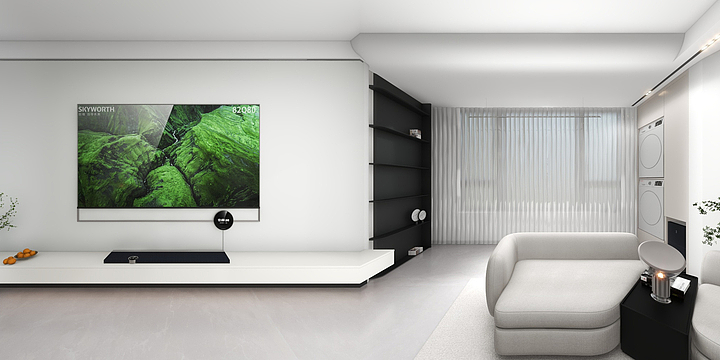 设计师赵德旺-极简风-装修设计方案