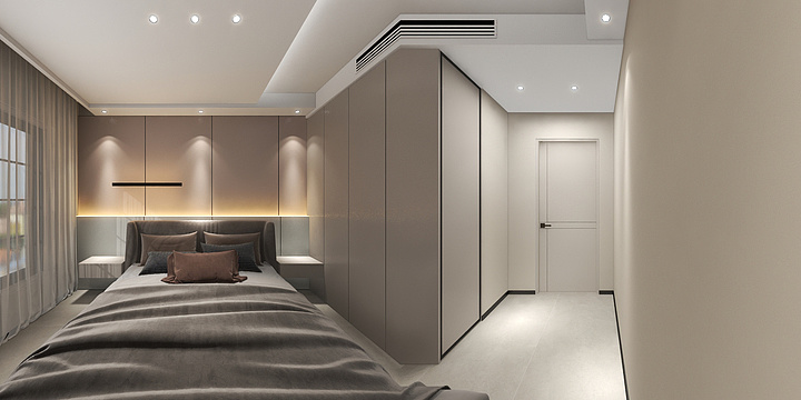 丨祥阁装饰刘洋丨-东艺五期120+80效果图-副本-装修设计方案