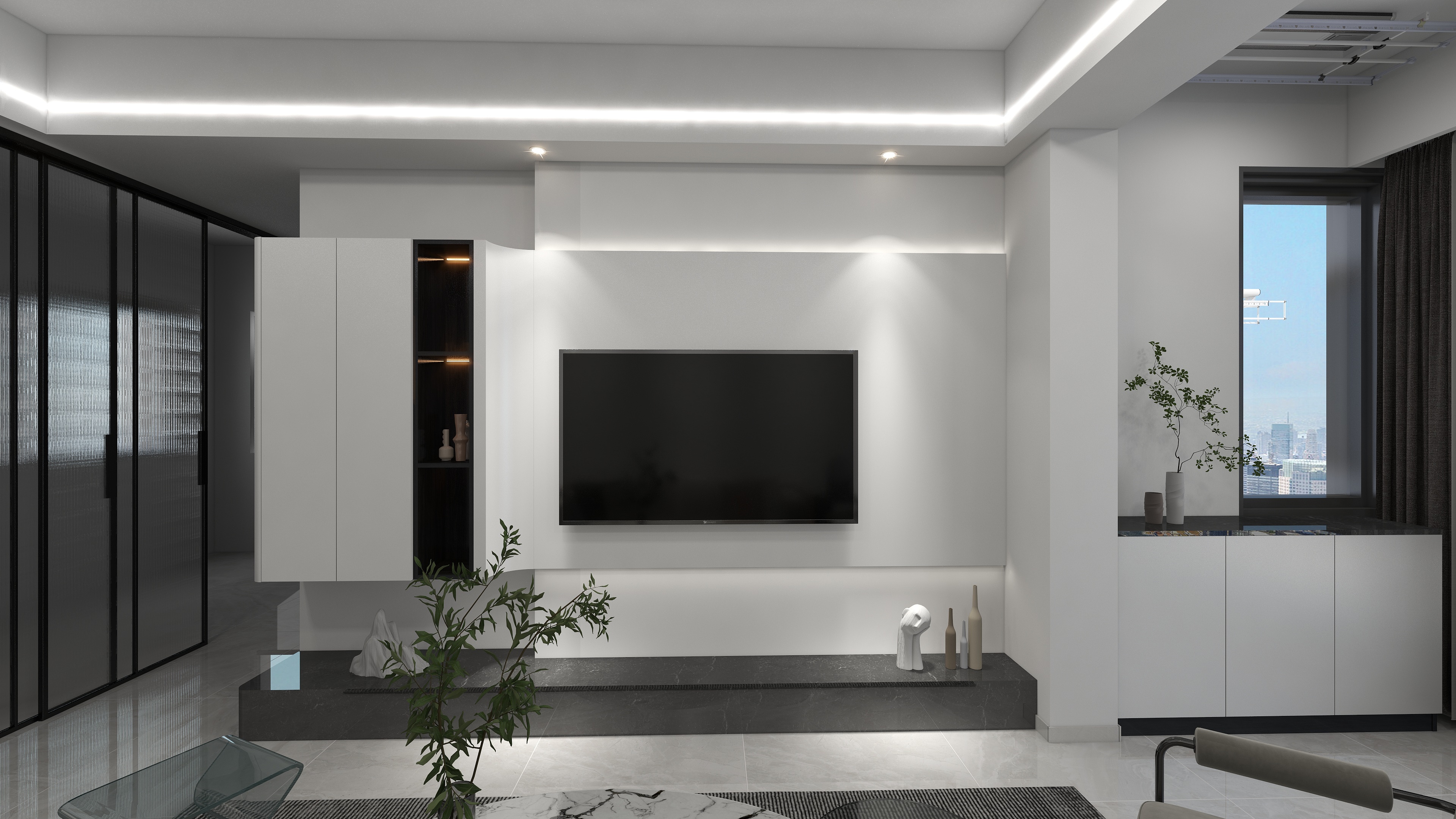 悦居息装饰设计-阳光水岸4栋03-装修设计方案