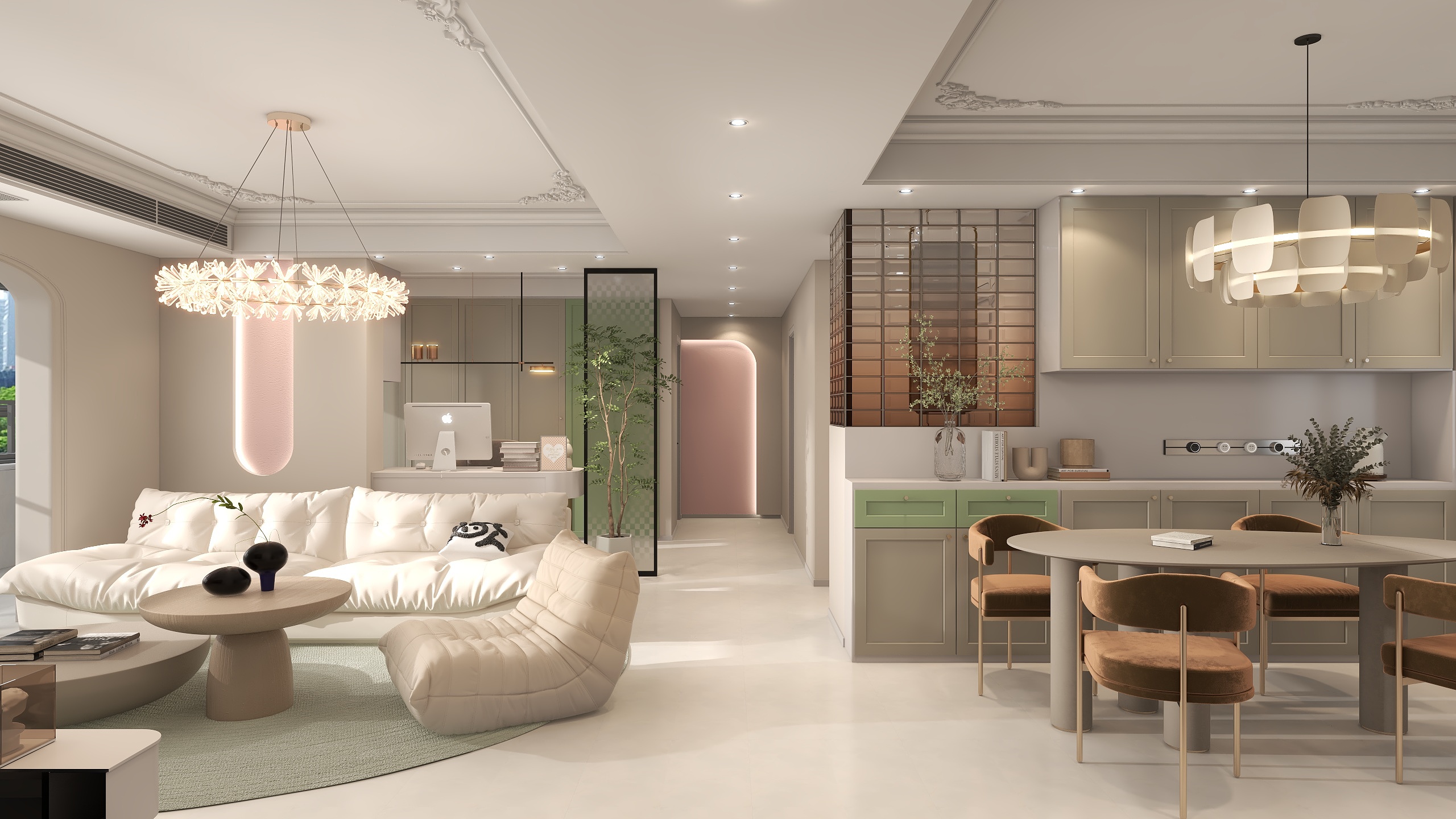 Hi-P设计-天铂26#402-装修设计方案