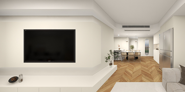 YD言荰设计-回迁房--120方-装修设计方案