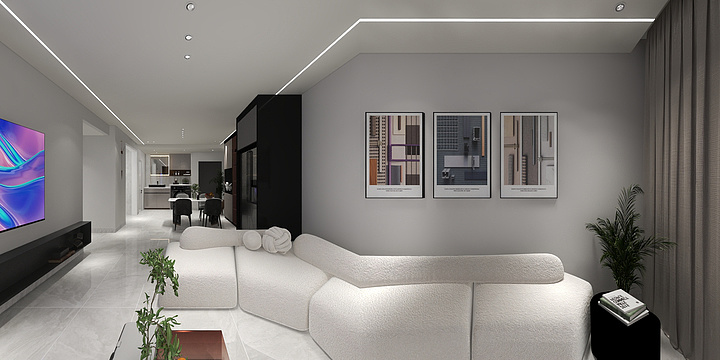 东风空间-黄浦国3-1-5方案-装修设计方案