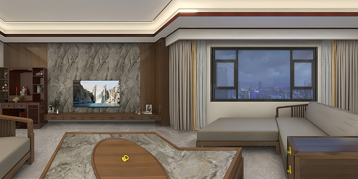 ZBOM-高端定制-泓辰-冯总小榄别墅高端定制设计-装修设计方案
