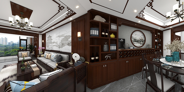 设计琳大-泰达城8-1201-装修设计方案