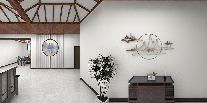 A设计师..-永兴赵楼一层小院-装修设计方案