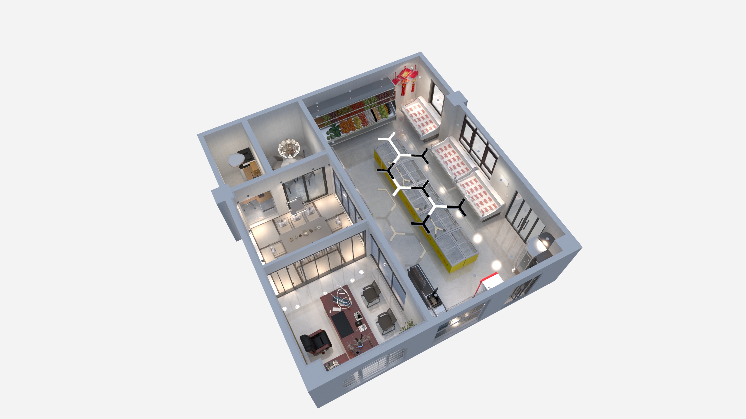 3D云设XiwK-方案一-副本-装修设计方案