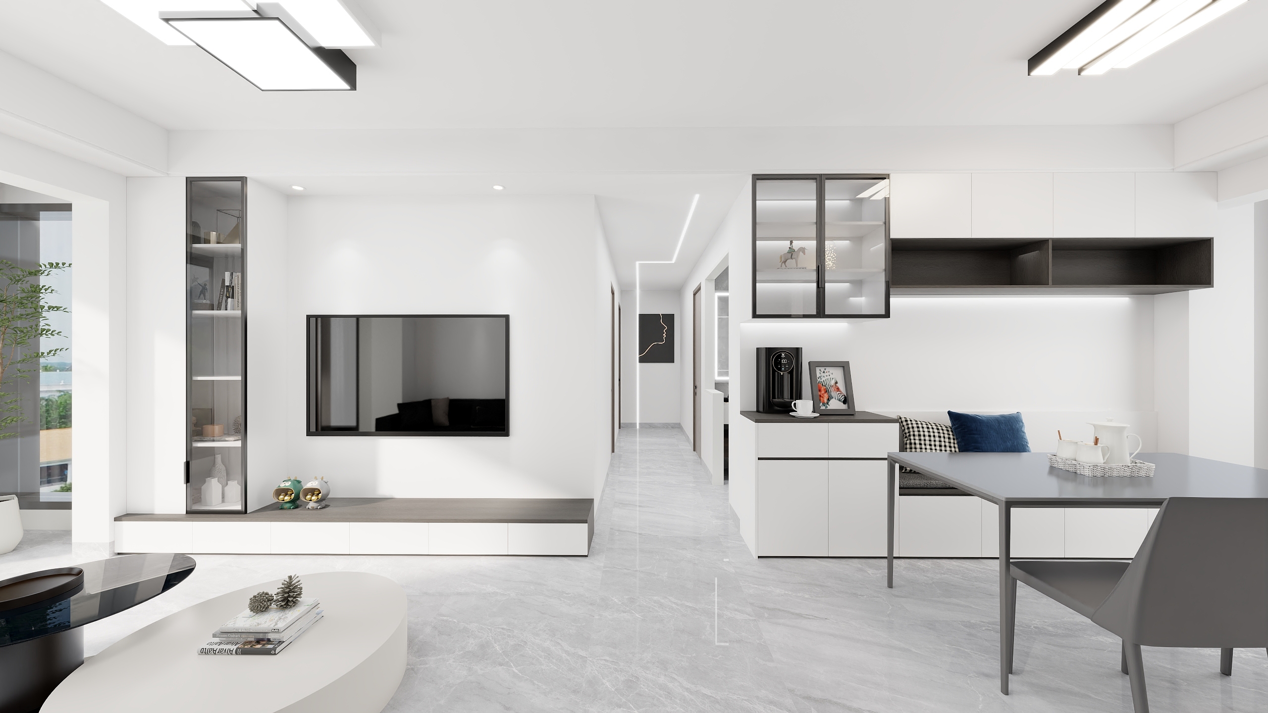 Ds涂工-115方四房-装修设计方案